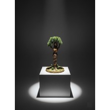 Labari Geri Dönüşüm Ağaç Kadın Figürü Biblo 35 cm Yükseklik