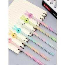 ÖZ OFİS Tavşan Modelli Gökkuşağı Jel Kalem (1 Adet)