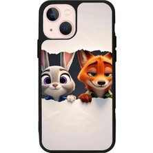 iPhone 13 Uyumlu Zootropolis Tasarımlı Glossy Premium Kılıf