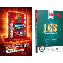 2026 Yeni Basım Ünlüler Karması Lgs 10'lu Genel Deneme Sınavı + Özdebir Genel Deneme