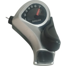 Güçlü Bisiklet Motosiklet Katlanır Bisiklet Sağ Vites Kolu - Tetikli 7 Vites (Tüm Modellere Uyumludur)