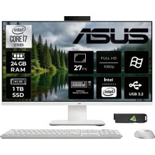 Asus V470VAK I7-13620H 24GB Ddr5 1tb SSD 27'' W11H&USBBELLEKHEDİYELİ