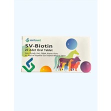 Ber Vet Pet Sv Biotin Tablet Kedi Köpek Tüy Dökülme Önleyici