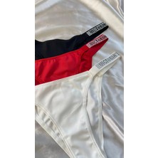 Nivene TAŞLI VİCTORİA BRAZİLİAN 3LÜ TANGA SET