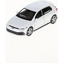Oyuncak Vitrinim Welly 1:36 Ölçek Golf 8 Metal Çek Bırak Model Araba