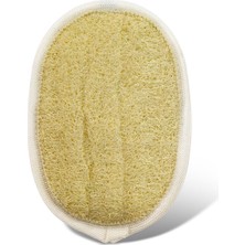 Epilons Oval Banyo Kesesi Doğal Kabak Lifi Peeling Etkili Çift Taraflı Yüz ve Vücut 12 Adet