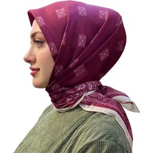 Levamor Kadın Ipek ve Bambu Karışımlı Kristal Eşarp Bordo