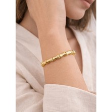 Biju Yılmaz Xuping Gold Taşlı Bambu Bileklik - 26XPB19