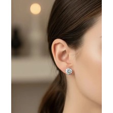 Biju Yılmaz Xuping Silver Tektaş Küpe - 25-XPKP183