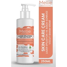 Mellie Professional Lazer Epilasyon ve Ağda Sonrası 250 ml Tahriş Azaltıcı Bakım Kremi Unisex Etkili