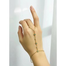 Biju Yılmaz Çelik Gold Taşlı Tasarım Şahmeran - 26SHM33