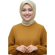 Levamor Kadın Ipek ve Bambu Karışımlı Kristal Eşarp Taş