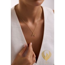 Anka Collection Constellation Serisi Yay Takımyıldızı Minimal Tasarım 925 Ayar Gümüş Kolye