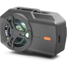Marsilyan Telefon Soğutucu Fan Bataryalı LED - Siyah HDX4394