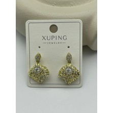Biju Yılmaz Xuping Gold Taşlı Küpe - 25XPKP357