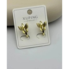 Biju Yılmaz Xuping Gold Kelebek Küpe - 25-XPKP146