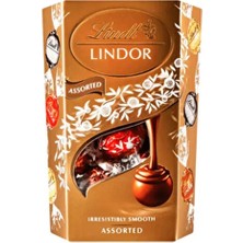 Lindt Lindor Karışık Lezzetler Sunan Kutu Çikolata 137 gr
