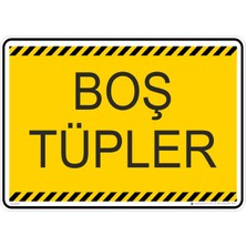 İsg Tabelam 25X35CM/KOMPOZIT/BOŞ Tüpler