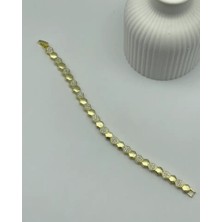Biju Yılmaz Xuping Ymz Gold Petek Desen Bileklik - 25-YMZB44