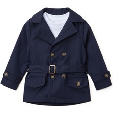 Erkek Çocuk Trençkotlu Şık Takım – Bayramlık Ceket Pantolon Takım 2-5 Yaş