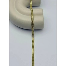 Biju Yılmaz Xuping Gold Örgü Zincir Bileklik - 25-XPB134