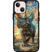 iPhone 14 Uyumlu Dinazor Tasarımlı Glossy Premium Kılıf