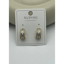 Biju Yılmaz Xuping Gold Taşlı Küpe - 25XPKP375