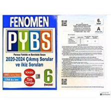 Fenomen Yayıncılık (Pybs Nin Maarif Model ile Alakası Yoktur) Pybs 6. Sınıf Bursluluk Çıkmış ve Ikiz Sorular 2026 Için