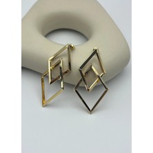 Biju Yılmaz Vip Gold Tasarım Küpe - 25-VIP250