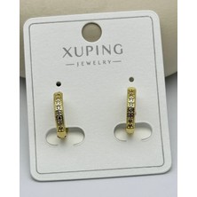 Biju Yılmaz Xuping Gold Mini Küpe - 25-XPKP232