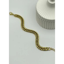 Biju Yılmaz Çelik Gold Halka Bileklik - 25-BLK100