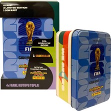 Panini Dünya Kupası Fıfa World Cup 2026 Metal Kutu Tin Box Mavi