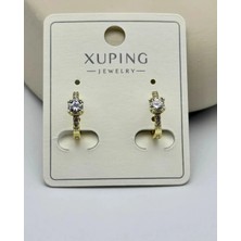 Biju Yılmaz Xuping Gold Mini Küpe - 25-XPKP203