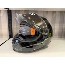 Axxis Axxıs Kask Panther Sv Solıd A1 Parlak Sıyah