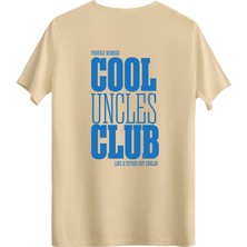 betterthanco Cool Uncles Club Baskılı Bisiklet Yaka Regular T-Shirt