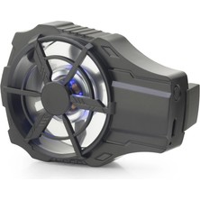 Marsilyan Telefon Soğutucu Fan Bataryalı LED - Siyah HDX4388