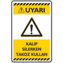 İsg Tabelam 25X35CM/KOMPOZIT/KALIP Silerken Takoz Kullan