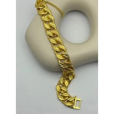 Biju Yılmaz 22K Altın Kaplama Yaldızlı Samanyolu Bileklik - 25-22K99