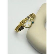 Biju Yılmaz Çelik Gold Çeyreklik Kelepçe - 25-CYKE03