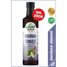 Yöresel Bahçem Enginar Sirkesi Doğal Fermantasyon 500 ml