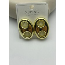 Biju Yılmaz Xuping Gold Tasarım Küpe - 25XPKP362