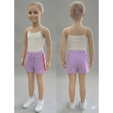 Benetton Lila Kız Çocuk Şort