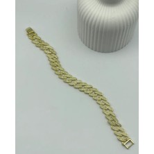 Biju Yılmaz Xuping Ymz Gold Full Taşlı Gurmet Bileklik - 25-YMZB65