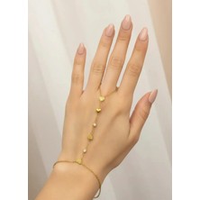 Biju Yılmaz Çelik Gold Taşlı Kalp Şahmeran - 26SHM20