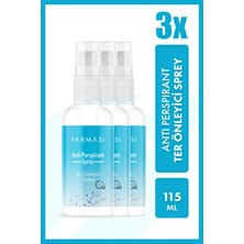Farmasi 3'lü Anti Perspirant Ter Önleyici Sprey 115 Mll