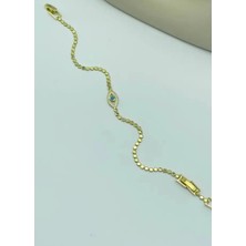 Biju Yılmaz Çelik Gold Ezme Bileklik - 25-BLK125