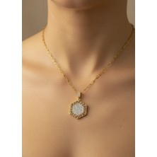 Biju Yılmaz Çelik Mix Marka Kolye - 25-CLKK124