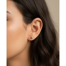 Biju Yılmaz Xuping Silver Mini Küpe - 25-XPKP242