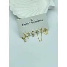 Biju Yılmaz Vip Gold 6'lı Küpe - 25-VIP129