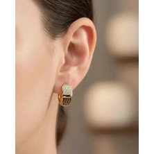 Biju Yılmaz Xuping Gold Taşlı Küpe - 25-XPKP292